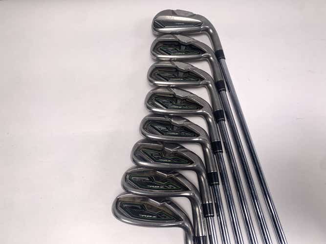 TaylorMade RocketBallz Iron Set 5-PW+GW+SW Regular Steel Mens RH +1''