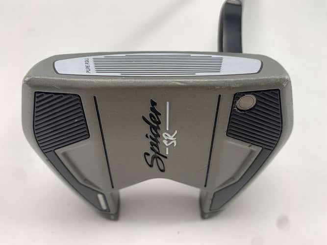 TaylorMade Spider SR Flow Neck Putter 35" SuperStroke Pistol GTR 1.0 Mens RH