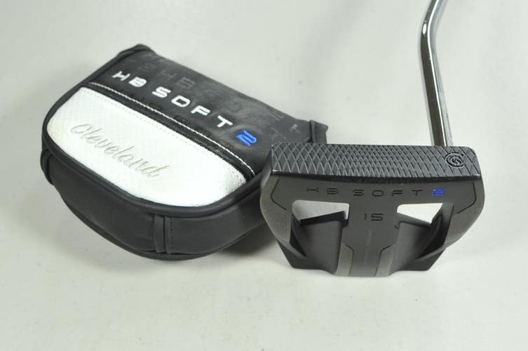 Cleveland HB Soft 2 Black 15 35" Putter RH All In Stability Graphite # 205311