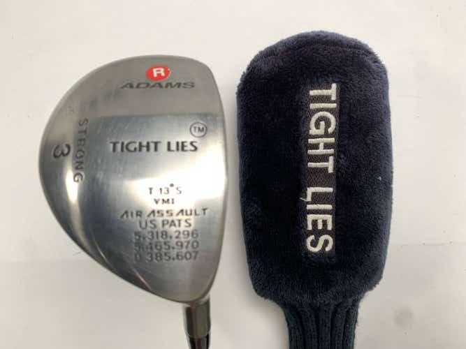 Adams Tight Lies 1998 3 Fairway Wood 13* Regular Graphite Mens RH HC