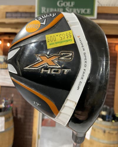 Callaway X HOT 17 #4 Fairway Wood 42.5" ALDILA ATX75 Stiff Flex Graphite RH