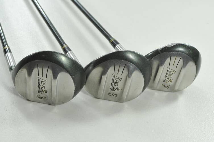 Cobra King Cobra #3, #5, #7 Fairway Wood Set Senior Flex RH Graphite # 206322