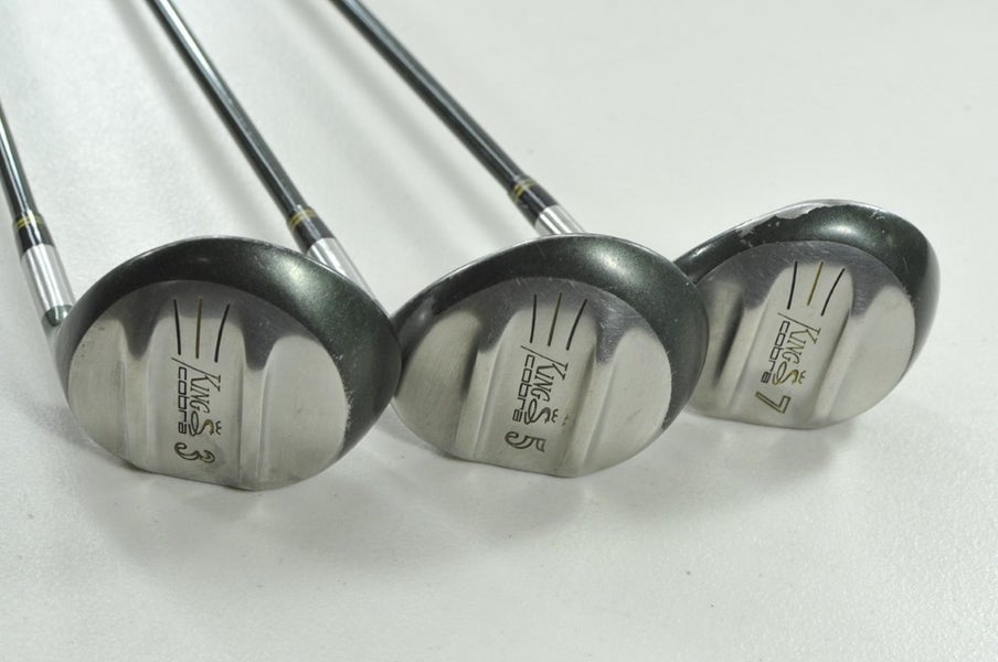 Cobra King Cobra #3, #5, #7 Fairway Wood Set Senior Flex RH Graphite # 206322