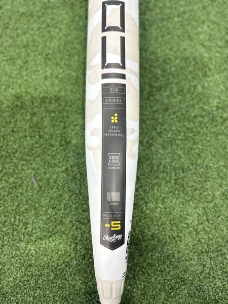 2025 Rawlings Icon Composite USSSA Certified Bat (-5) 26 oz 31" (Used)