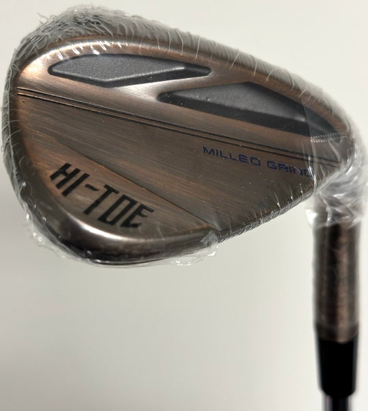 TaylorMade Milled Grind Hi Toe Copper Lob LW Wedge 58-13* Steel KBS Hi-REV NEW!
