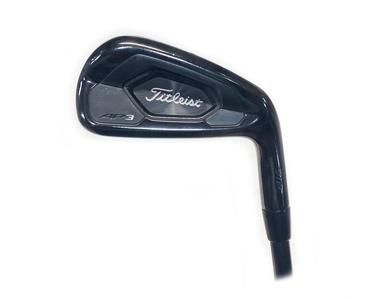 Titleist 718 AP3 Black 5-PW+48* Iron Set Steel TT AMT Black S300 Stiff Flex