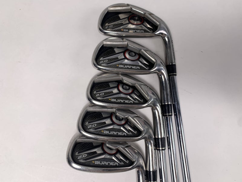 TaylorMade Burner 2.0 HP Iron Set 6-PW Burner 2.0 85g Regular Steel Mens RH