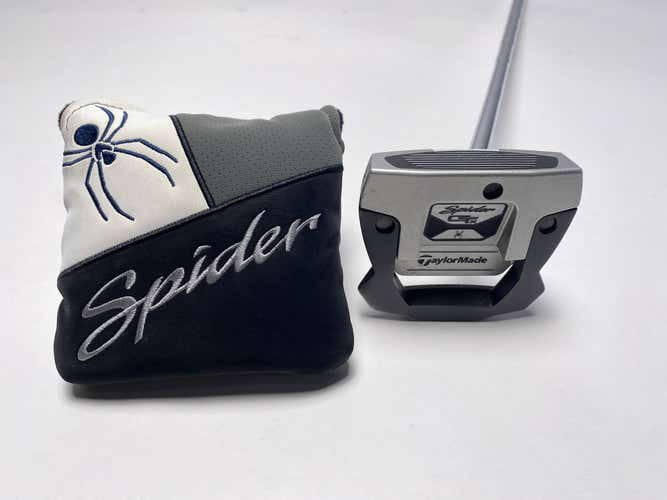 TaylorMade Spider GTx Center Shaft Putter 34" SuperStroke Pistol GTR 1.0 RH HC