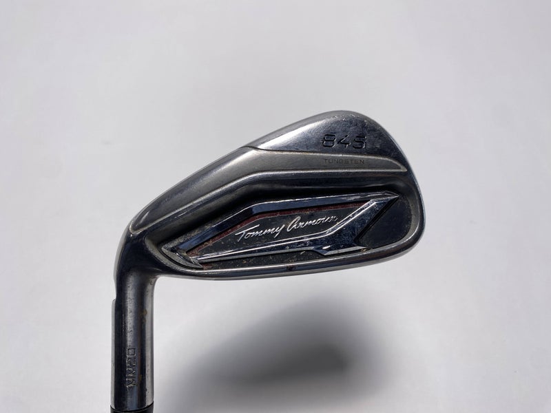 Tommy Armour 845 Single 6 Iron True Temper XP 85 R300 Regular Steel Mens LH