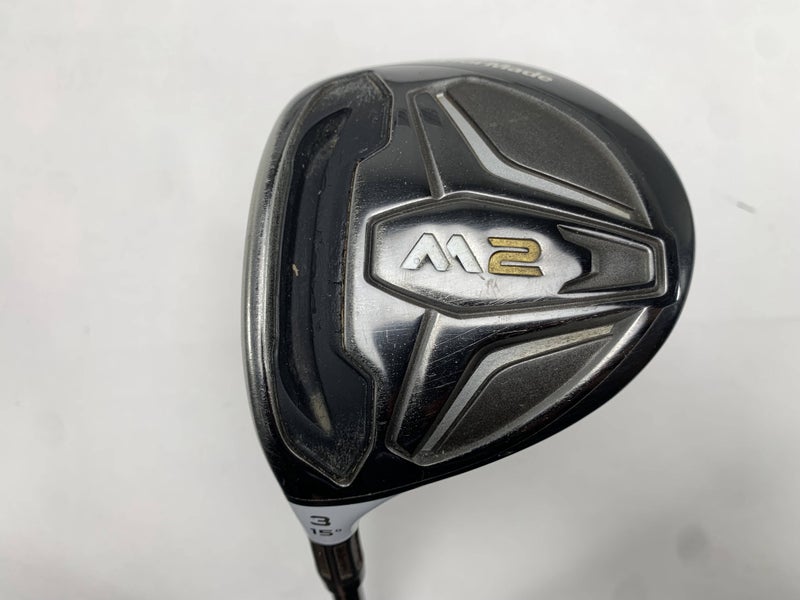 TaylorMade M2 3 Fairway Wood 15* REAX 65g Regular Graphite Mens LH