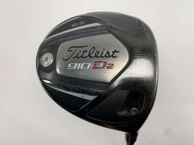 Titleist 910 D2 Driver 9.5* Graphite Design Tour AD YS-6+ Stiff Graphite Mens RH