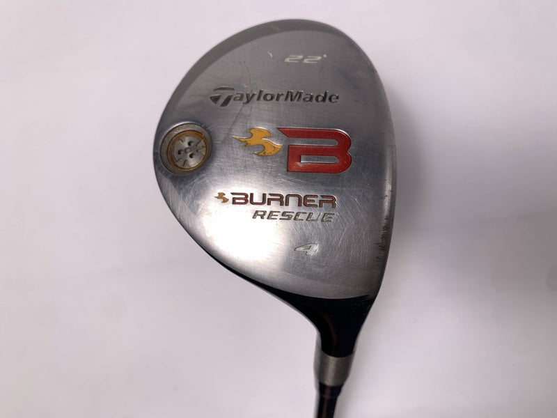 TaylorMade Burner Rescue 2008 4 Hybrid 22* REAX 60g Regular Graphite Mens RH