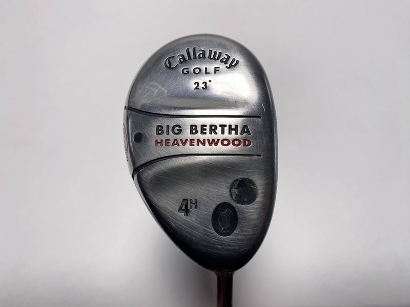Callaway Big Bertha Heavenwood 4 Hybrid 23* RCH 75w Firm Graphite Mens RH
