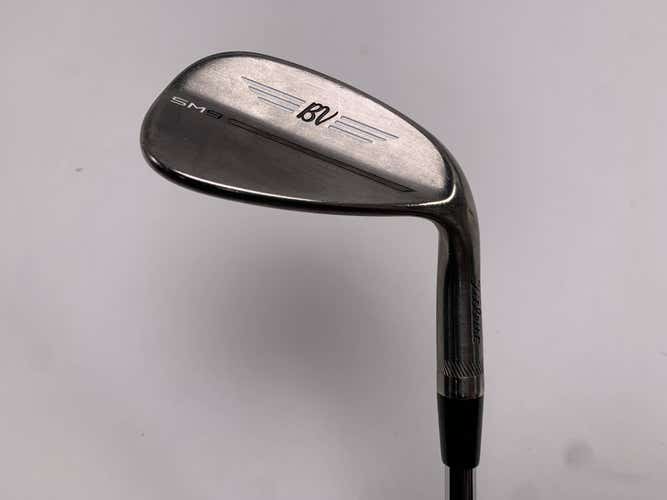 Titleist Vokey SM9 Brushed Steel Gap Wedge GW 52* 8 Bounce F-Grind Wedge Mens RH