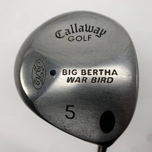 Callaway Big Bertha Warbird 5 Fairway Wood 18* Memphis "10" Regular RH