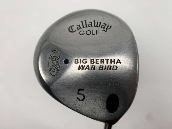 Callaway Big Bertha Warbird 5 Fairway Wood 18* Memphis "10" Regular RH