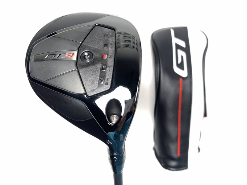 Titleist GT3 3 Fairway Wood 15* HZRDUS 6.0 Black Gen 5 70g Stiff RH HC NEW