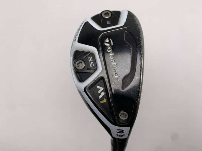 TaylorMade M1 Rescue 3 Hybrid 19* Fujikura Pro 80H Stiff Graphite Mens RH