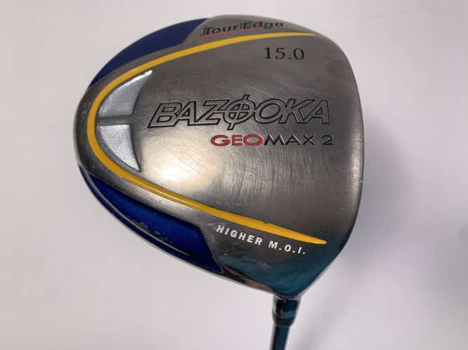 Tour Edge Bazooka Geomax 2 Driver 15* Grafalloy Bazooka GeoMax 65g Stiff RH