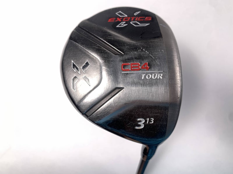 Tour Edge Exotics CB4 Tour 3 Fairway Wood 13* Aldila RIP 70g Stiff RH