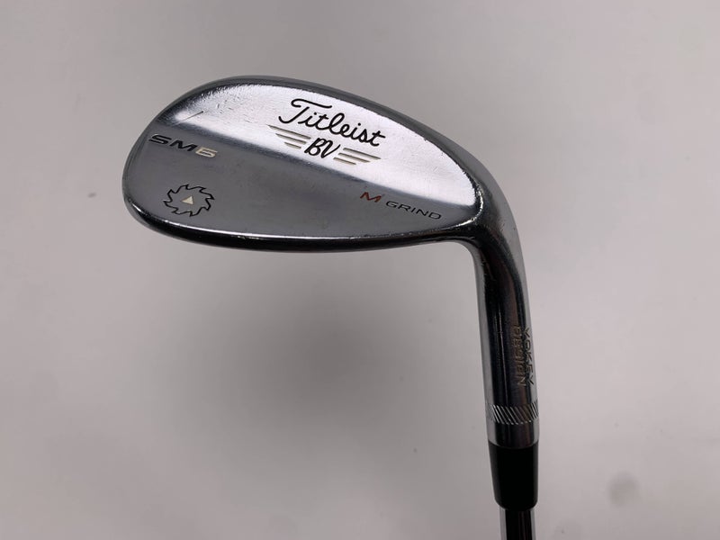 Titleist Vokey SM6 Tour Chrome Sand Wedge SW 54* 8 NS Pro 950 GH Wedge Mens RH