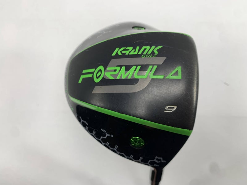 Krank Formula 5 Driver 9* Fujikura Inertia Regular Graphite Mens RH