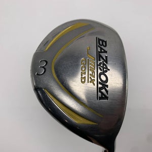 Tour Edge Bazooka Jmax Gold 3 Fairway Wood 15* Bazooka Ladies Graphite Womens RH