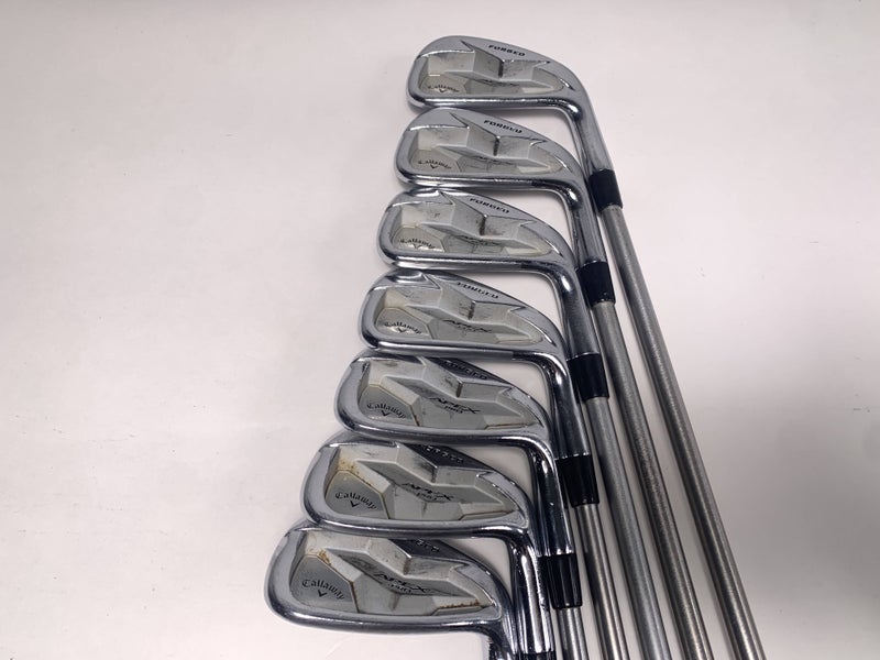 Callaway Apex Pro 19 Iron Set 4-PW KBS Tour C-Taper Stiff Plus RH +1/2''