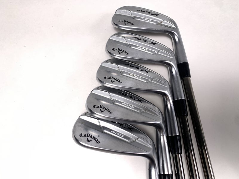 Callaway Apex Pro 21 Iron Set 7-PW+GW Recoil ESX 460 F3 Regular RH