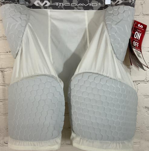 McDavid Hex Adult XL Football Undershort Countered Wrap Around Thigh Padding