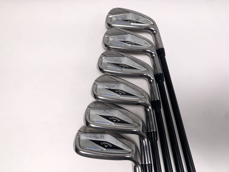 Callaway Paradym Ai Smoke HL Iron Set 6-PW+GW Cypher Sixty 5.5 60g Regular RH