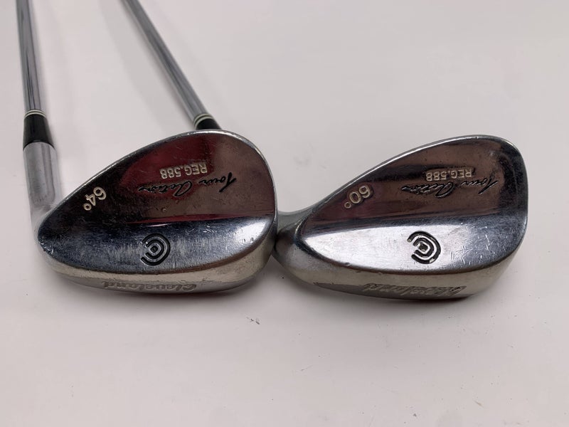 Cleveland 588 Wedge Set 60* 64* Wedge Steel Mens RH