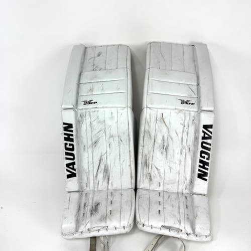 Used White Vaughn XFP Goalie Pads | 31 +2"