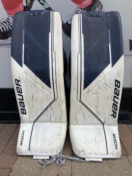 Bauer Supreme Mach Goalie Leg Pads | Senior 34" (READ DESCRIPTION)