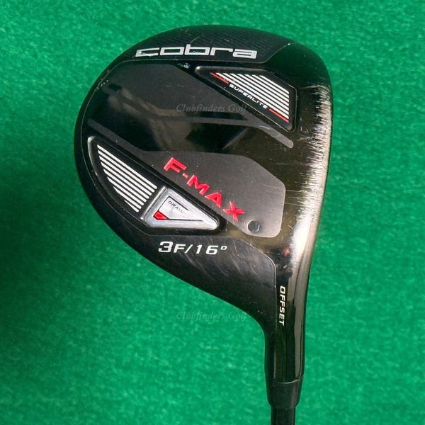 Cobra Golf F-MAX Superlite Draw Offset 16 Fairway 3 Wood Superlite 55-R Regular