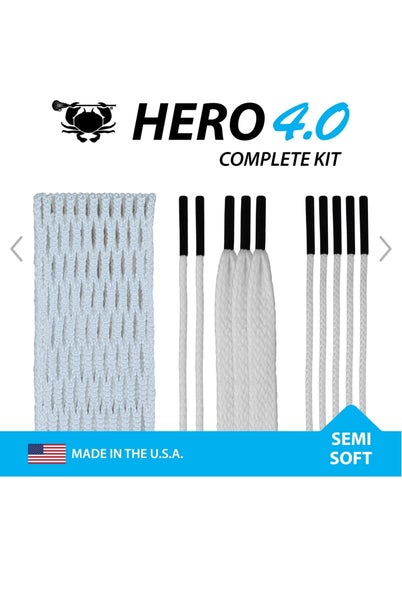 Brand New ECD Hero 4.0 SS White Mesh Complete Kit