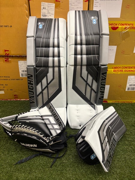 Vaughn Ve8 Pro Carbon Goalie Full Set | Senior 34" + 2 Full right