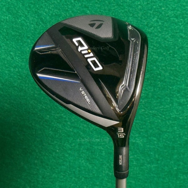 TaylorMade Qi10 V-Steel 15 Fairway 3 Wood Speeder NX 50-R Graphite Regular