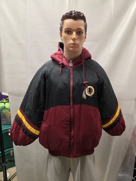Vintage Washington Redskins Logo Puffy Winter Jacket XL NFL