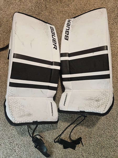 Large 2021 Bauer Prodigy Goalie Leg Pads (Used)