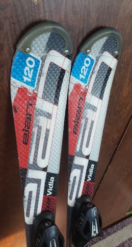 120cm Adult SKIS Elan Exar VIDIA w/ELAN ESP10 BINDINGS *USED* GOOD CONDITION