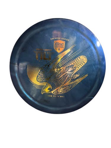 Used Discmania SIMON LIZOTTE TILT 9116 Disc Golf Driver Navy Blue 10299-S000302946