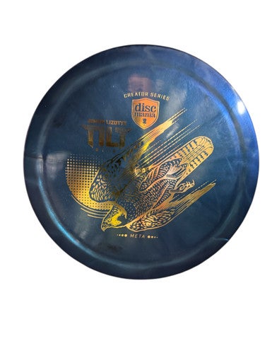 Used Discmania SIMON LIZOTTE TILT 9116 Disc Golf Driver Navy Blue 10299-S000302946