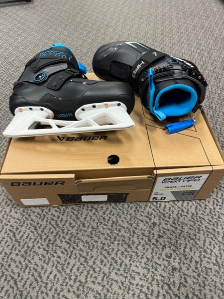 Bauer Konekt HF3 Hockey Goalie Skates Size 5 (New) W/O Blades