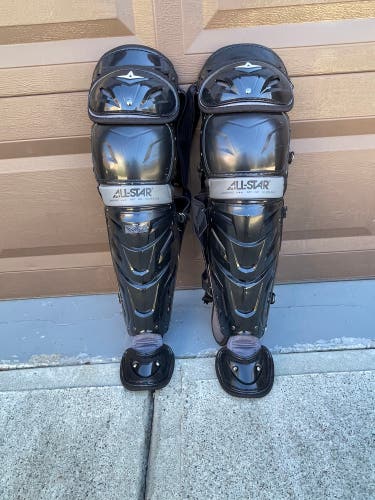 All Star LG40WPRO Catcher's Leg Guard (New)