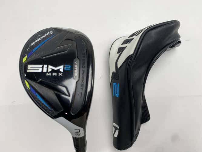 TaylorMade SIM2 MAX Rescue 3 Hybrid 19* Fujikura Ventus Blue 7S Stiff RH HC