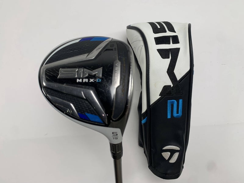 TaylorMade SIM MAX-D 5 Fairway Wood 19* UST Mamiya Helium 5F3 Regular RH HC