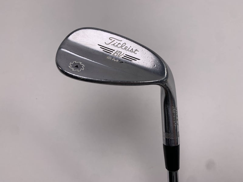 Titleist Vokey SM7 Tour Chrome Gap Wedge GW 50* 8 Bounce F-Grind Wedge Mens RH