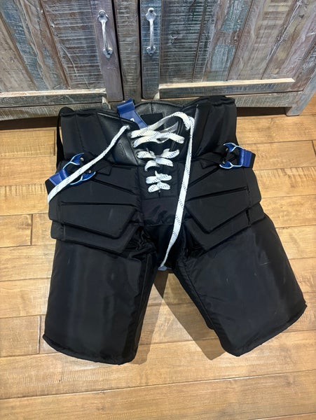 Pro Stock Vaughn SLR4 Pro Goalie Pants Woll Leafs Flipside Large