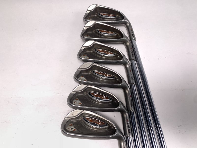 Ping G10 Iron Set 5-PW Maroon Dot 5* Up AWT Regular Steel Mens RH +1''